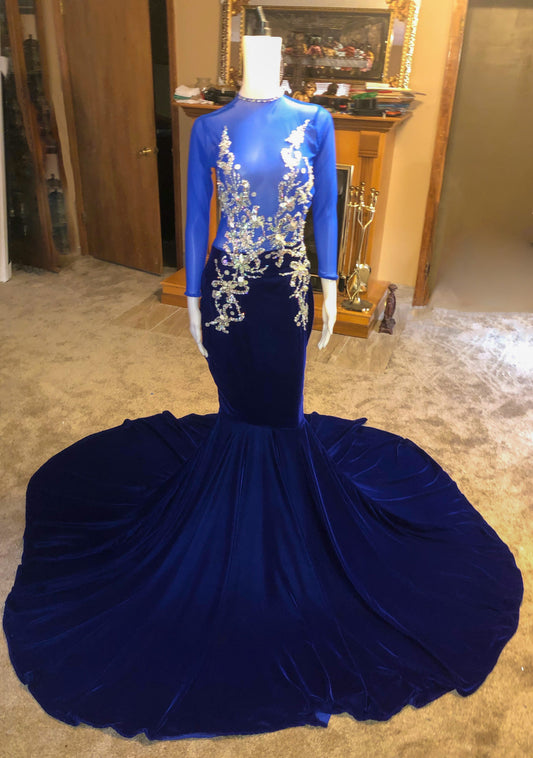 Blue Flame Gown
